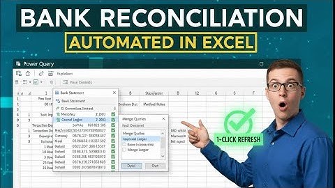 Excel Automation: Bank Reconciliation Made EASY with Power Query (No VLOOKUP Needed)