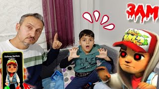 EYVAH‼️HULİSİ BİZDEN HABERSİZ SUBWAY OYUNU OYNUYOR. ÇOK YARAMAZSIN HULİSİ ❓️