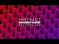 Abstract 3d Background gradient blend shapes in adobe illustrator CC 2022