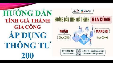 Hạch toán hàng nhận gia công theo thông tư 200 năm 2024