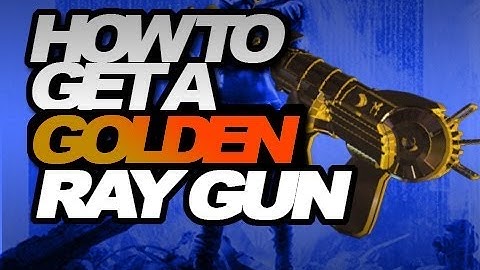 BLACK OPS 2: HOW TO GET A GOLDEN RAYGUN (HIDDEN WONDER WEAPON) - ZOMBIES - JIMBOTHY