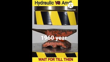 Hydraulic Press Vs Modern And Old Anvil #shorts #whatif #uniqueexperiment #youtubeshorts #मजेदार