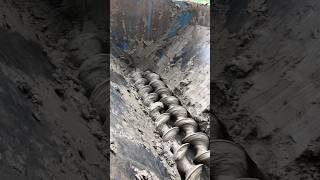 Giant Drill in Action! 🚜 Extreme Digging Highlights #Construction