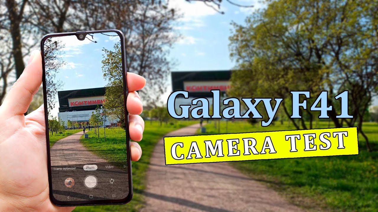 Samsung Galaxy F41 - For video / Camera Test | Autofocus, Zoom, Stabilization, Night Mode