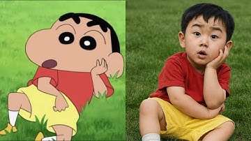 Shinchan Characters in Real Life | Part-1 | Reimagined by AI