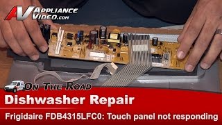 Tested Frigidaire Dishwasher Display Control Board 154474601 
