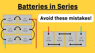 Connecting Batteries in Series  Charging 12V Lithium Batteries