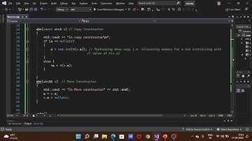 Copy and Move Constructors | C++