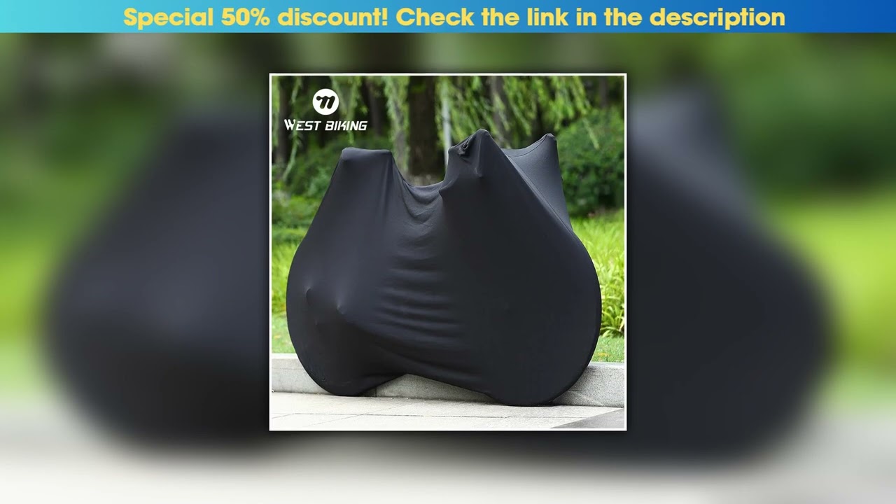 Exclusive WEST BIKING Bicycle Protection Cover MTB Road Bike Frame Full Dust-proof Cover Crankset C