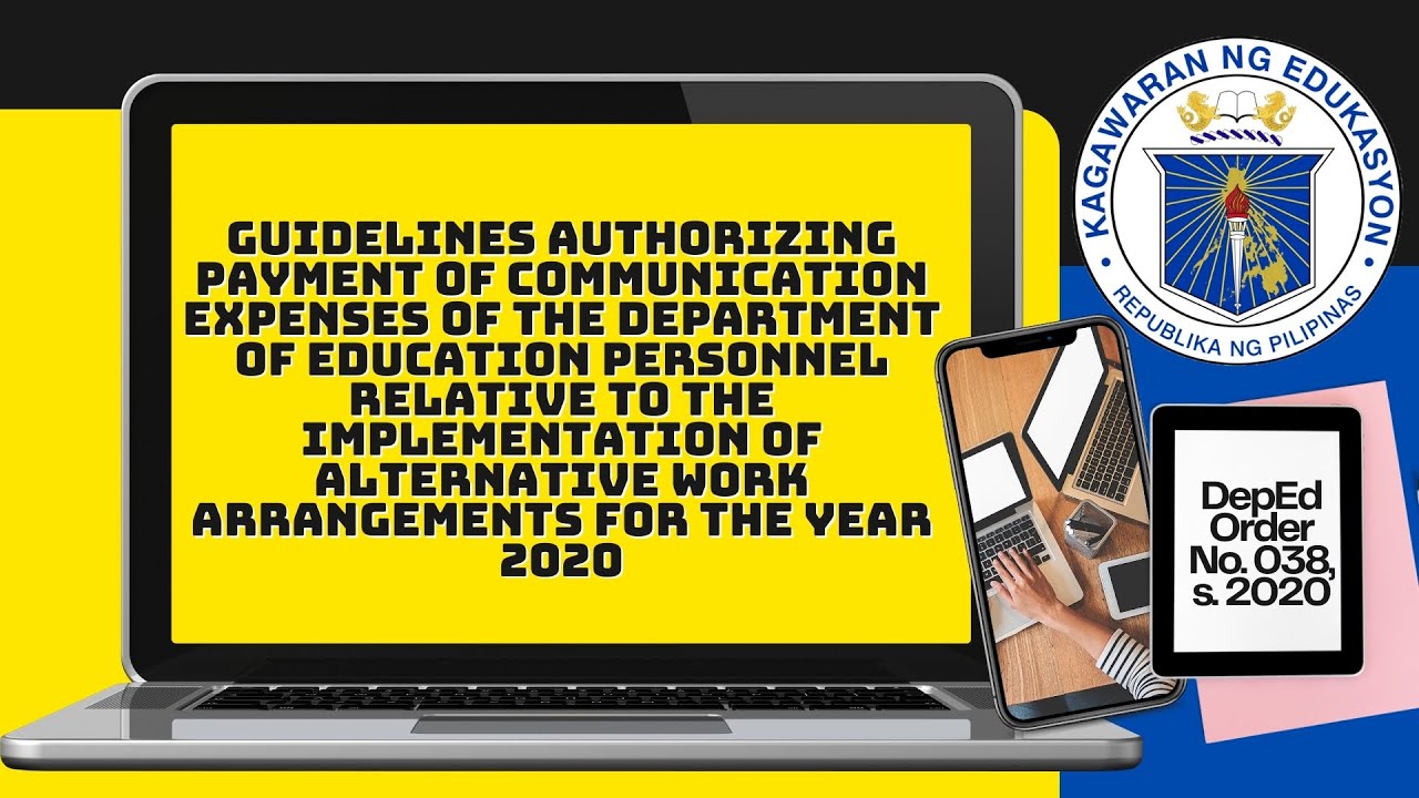 Guidelines Authorizing Payment of Communication Expenses of the DepEd