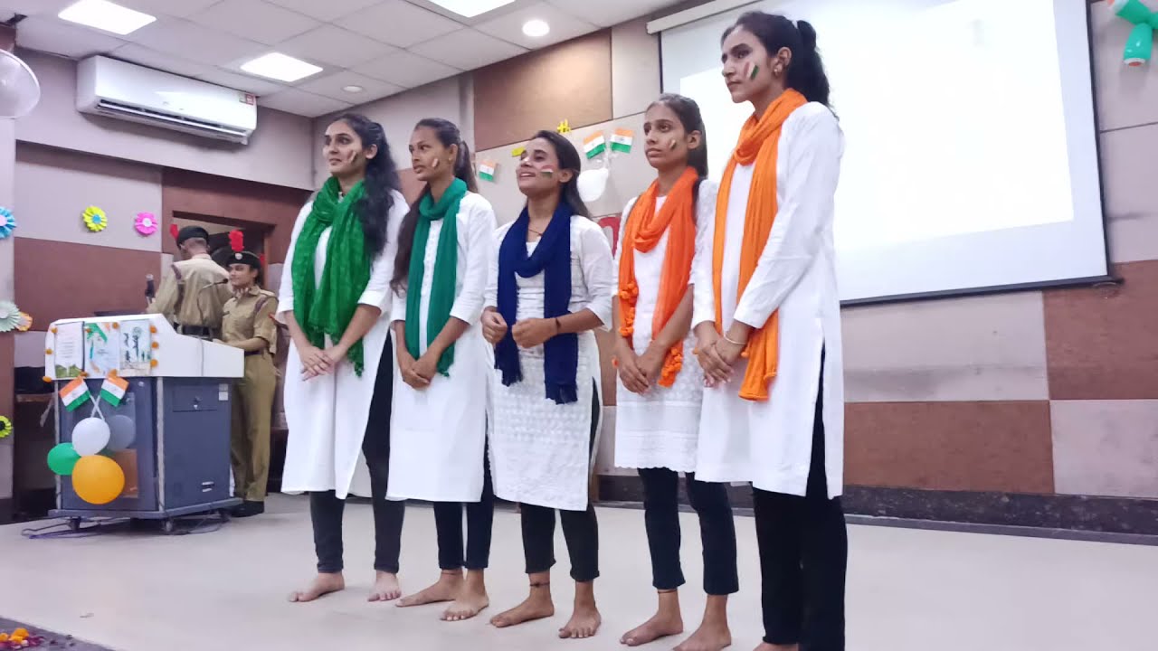 Rajdhani college NCC || Group Song Performance || By SW Cadets || 75th Independence Day Celebration