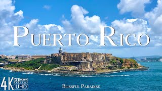 Puerto Rico 4K - Relaxing Music with Beautiful Natural Landscape - Amazing Nature