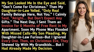 My Son Looked Me In the Eye and Said, “Don’t Come for Christmas.” Then My Daughter…