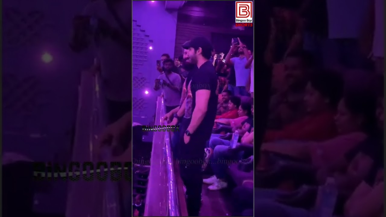 Chiyaan Vikram Dhruv Vikram at Cobra FDFS 