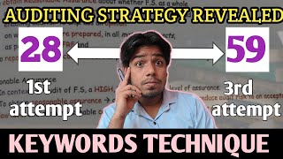 CA Inter Audit Strategy | How I Improved From 28 to 59 Marks | Correct Way to Study Audit