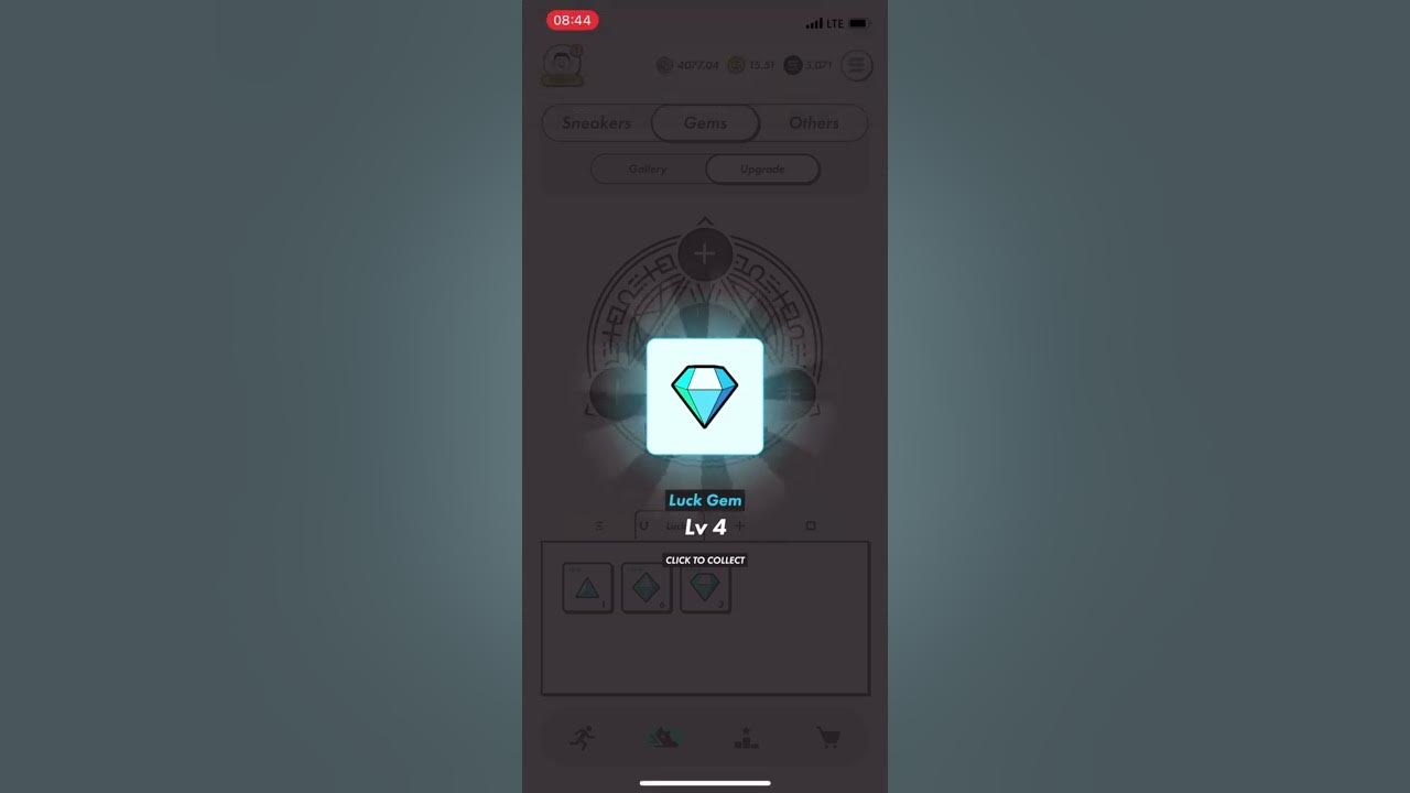 Stepn lvl 3 gem upgrade Again…….. YouTube