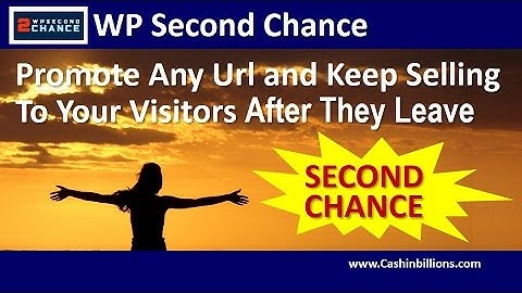 WP Second Chance Review Video | How to Create Retargeted Facebook Ads