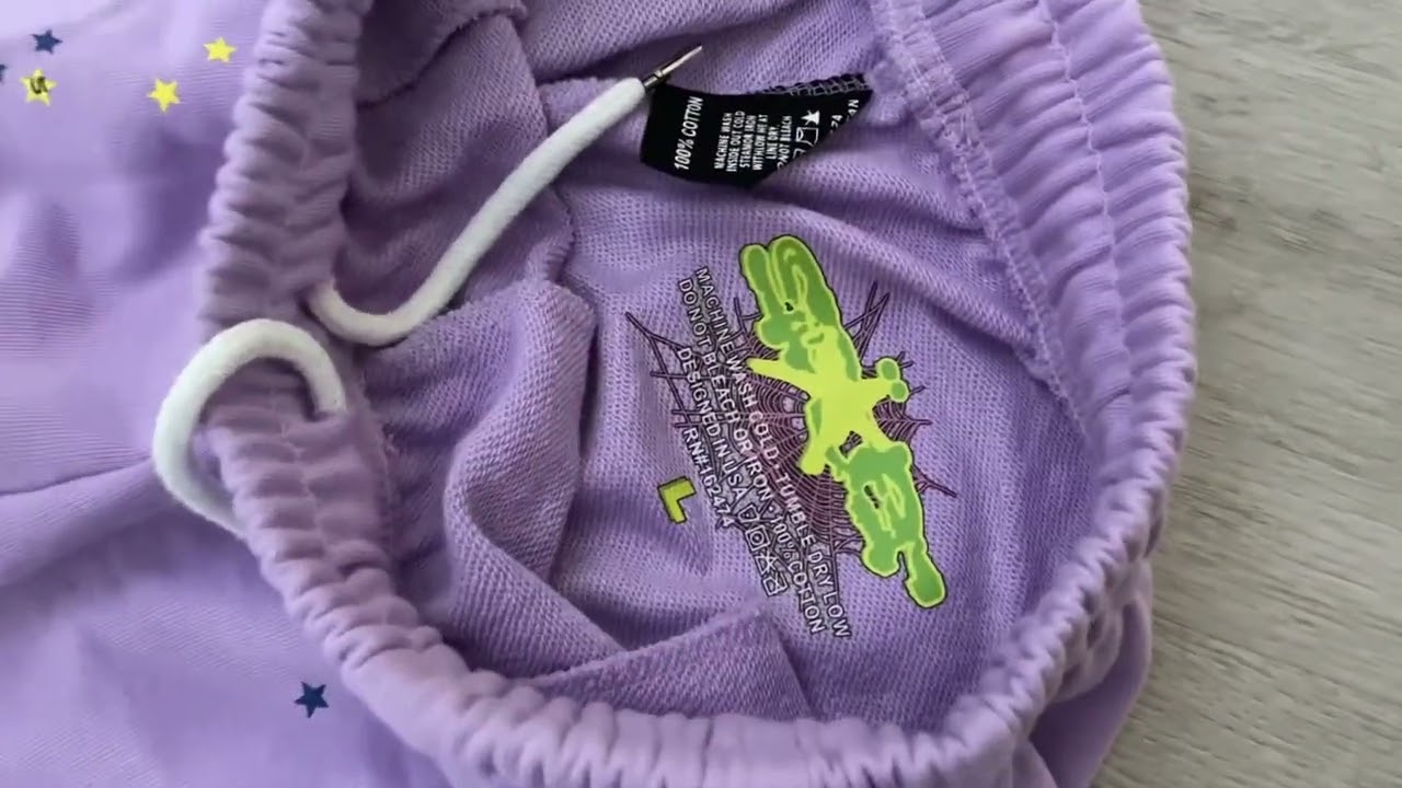 PURPLE SP5DER PANTS | REPDOG.CN