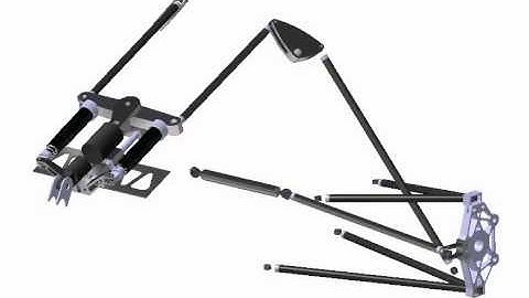 BYU FSAE Front Suspension Animation