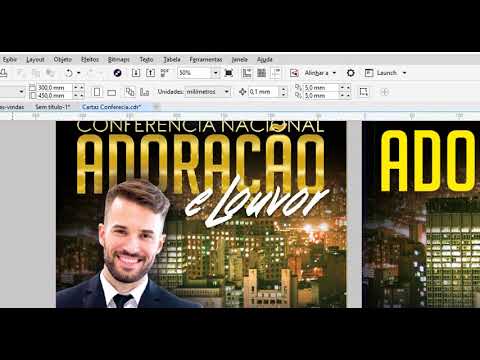 Fazendo um cartaz no CorelDraw