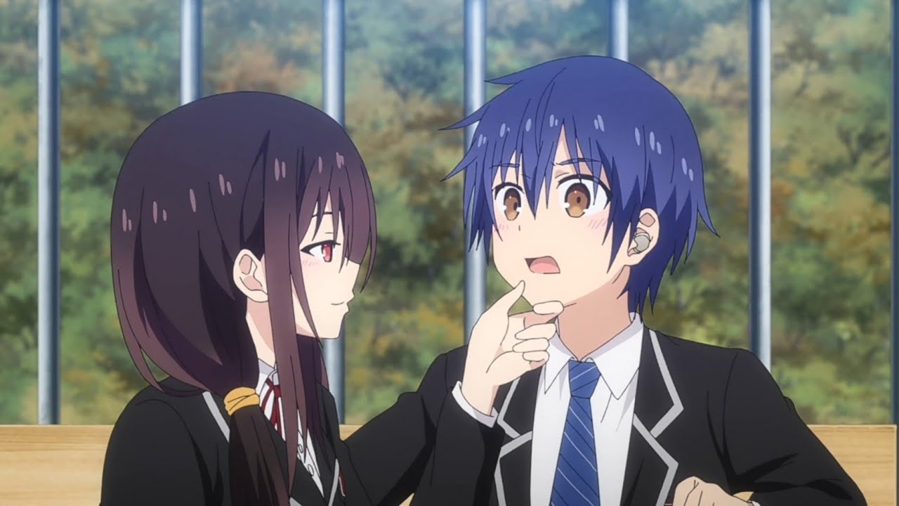 Kurumi kisses Shido - Date A Live IV Episode 10 