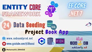 24 EntityFramework Core .NET 7 - Project Book App - Data Seeding #entityframeworkcore #dotnet7
