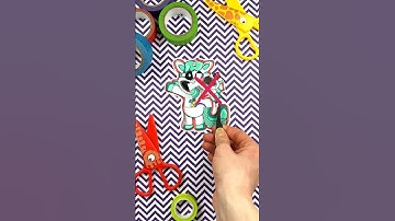 Solve Paper Craft Puzzle with Crafty Corn by Smiling Critters 🧩#smilingcritters #papercraft #puzzle