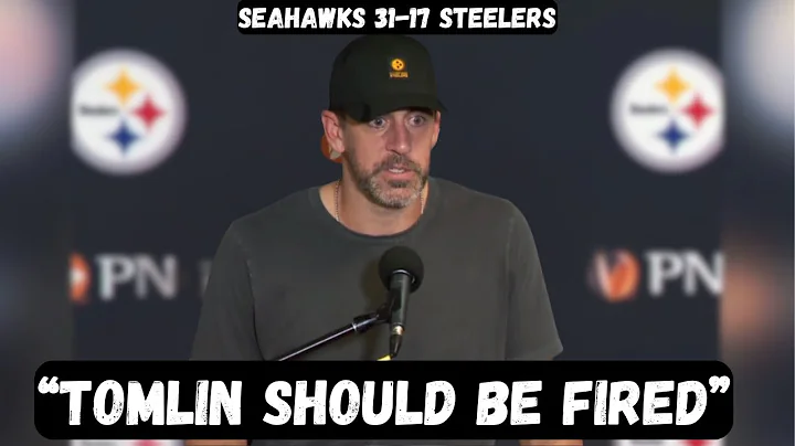 Aaron Rodgers wants Mike Tomlin FIRED after loss - Post Game Interview - Seahawks vs Steelers