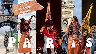 தமிழில்:தமிழ் பொண்ணு in Paris| TRAVEL VLOG ❤️|Eiffel Tower, Louvre Museum #paris #tamilvlog #travel