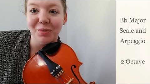 Viola | Bb Major Scale and Arpeggio - 2 Octave