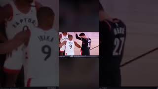 Ibaka and nurkic fight