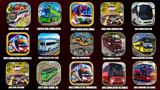 Bus Games:Offroad Bus Driving Simulator,Coach Bus Simulator,Bus Simulator India,Bus Simulator EVO screenshot 4