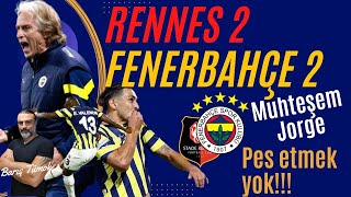 Rennes Fenerbahçe - Jesus Show! Takım Taraftarın İlerisinde!