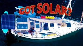 1100w of solar on a 36 foot sailboat, yes please! (Calico Skies Sailing, Ep 75)