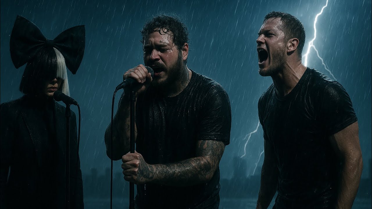 Sia, Post Malone & Imagine Dragons _Tears in the Rain |Cinematic Emotional Anthem (Lyric Video 2026)