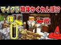 【マインクラフト】松明に擬態して敵の目の前に隠れてみた結果ww【minecraft】