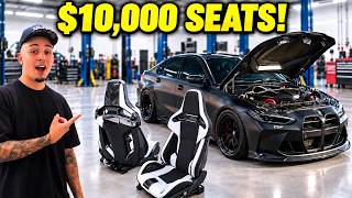 I Put $10,000 Seats in My BMW M3!