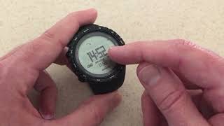 Suunto Core (Classic Black): Dual Time Mode