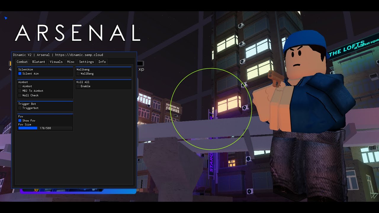 Roblox | Dinamic v7 op script Keyless | Arsenal | Pastebin - YouTube