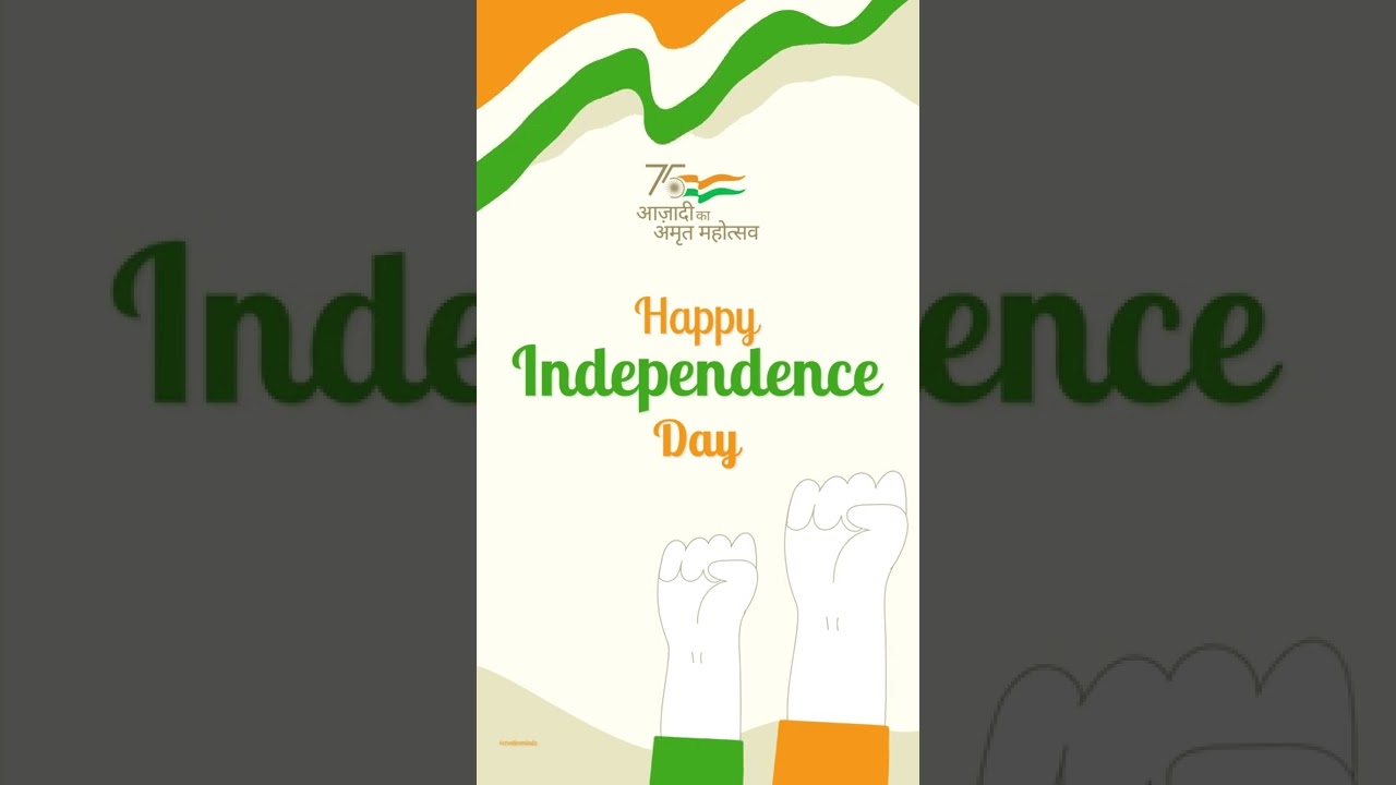 Happy Independence Day 2023 | 76 Azadi ka Amrit Mahotsav | Independence Day What's app status video