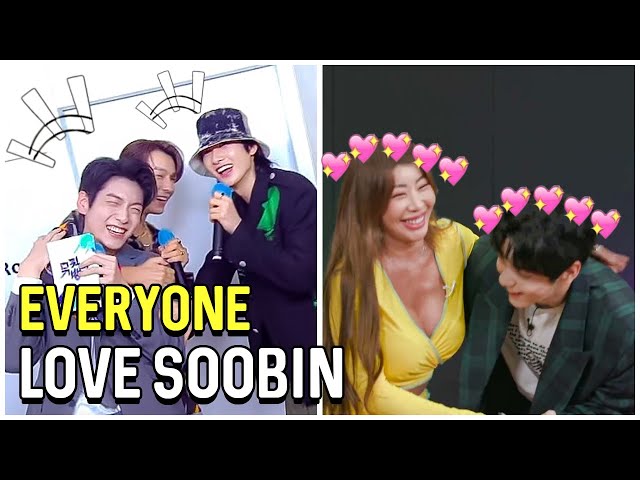 TXT Soobin Making Everybody Fall In Love With Him (Ateez, BTS, Twice, Stray Kids...) class=