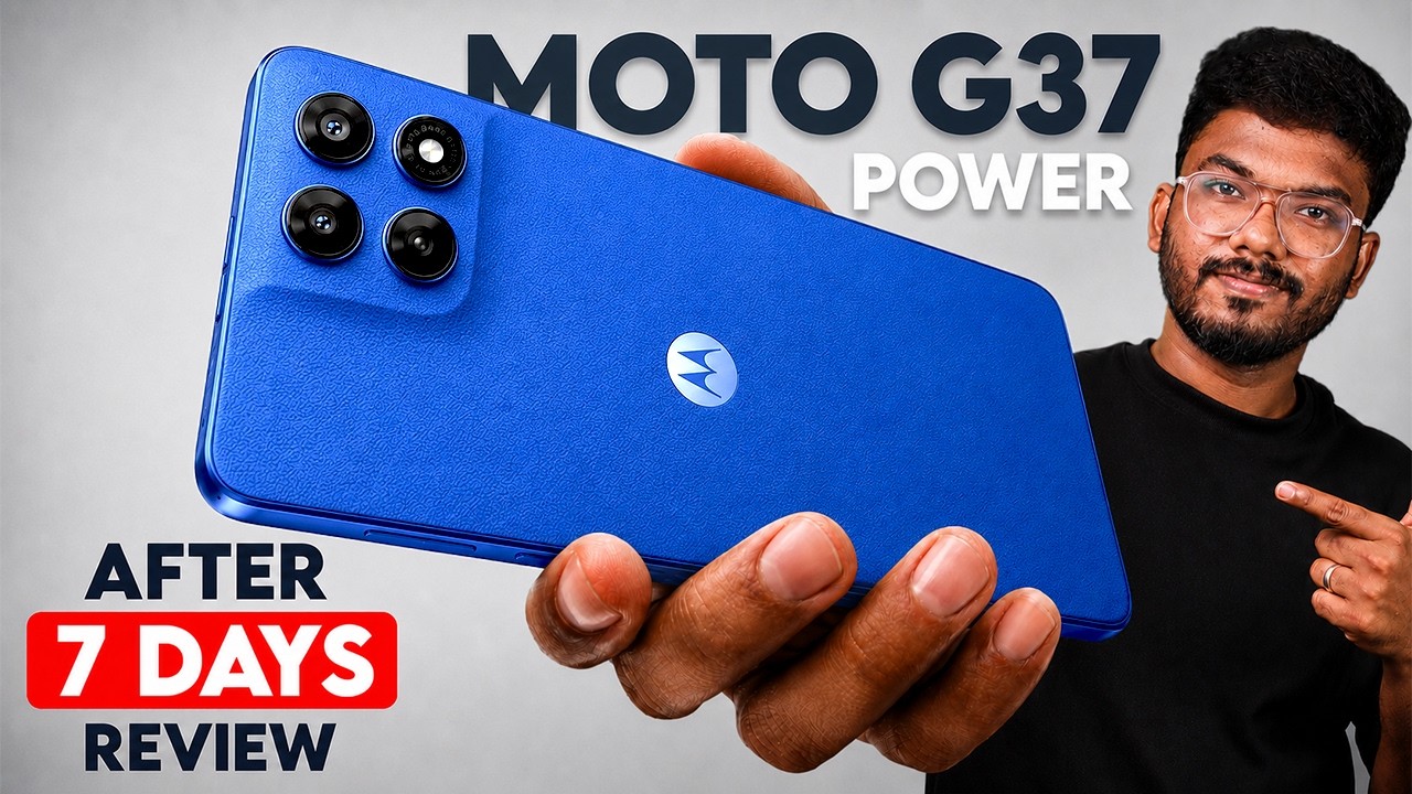 Moto G37 Power Full Review After 7 Days 🔥Best Battery P… — Transcript