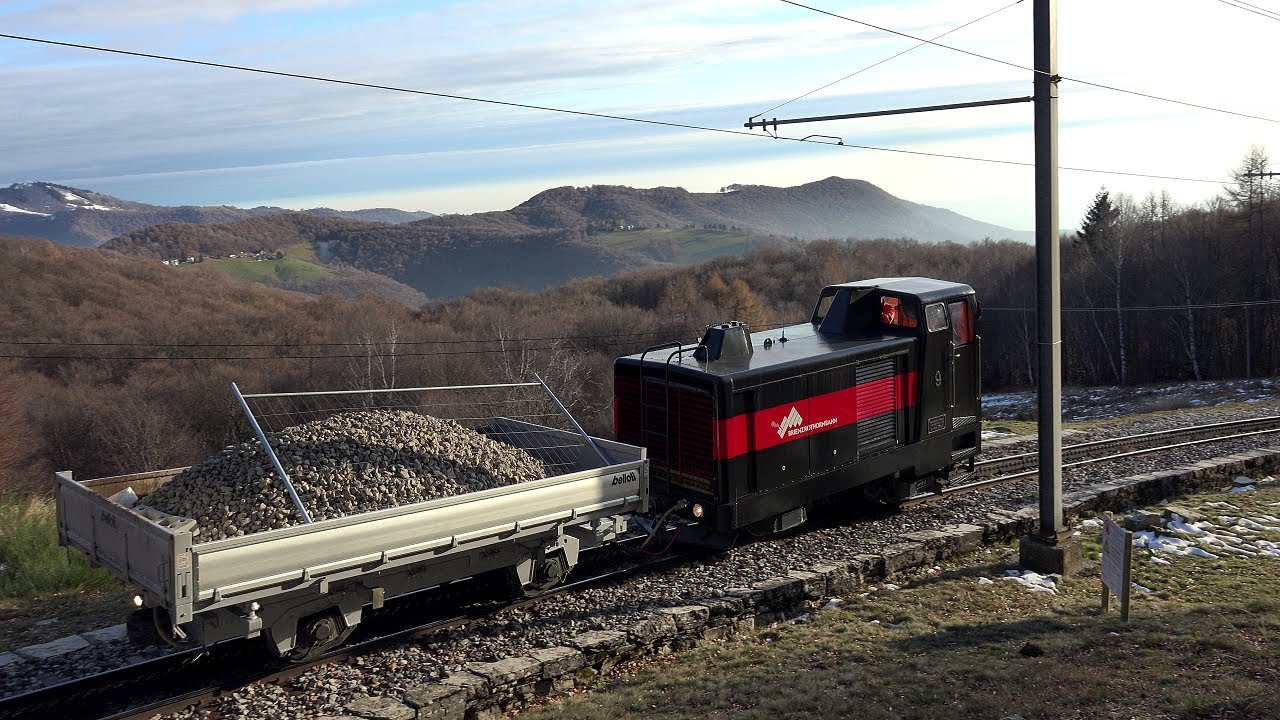 Dieseltraktionen Monte Generoso Neubau 2019