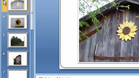Hide a Slide in PowerPoint 2007