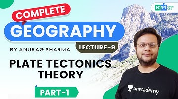 L9: Plate Tectonics Theory | Part-1 | Complete Geography | UPSC CSE/IAS 2021 | Anurag Sharma
