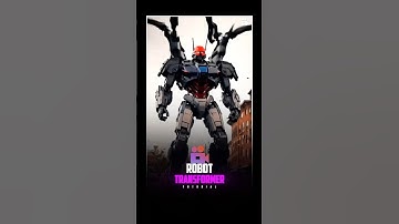 How I create Car To Robot Transformation Reel in Mobile Tutorial 🗿❤️‍🔥 #tutorial #edit #capcut