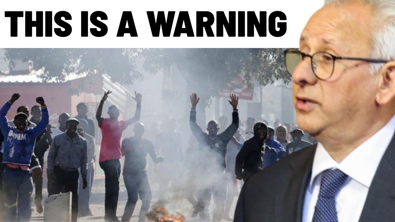 UNREAL: Cachalia Fears Cartels—But Ties Police Hands!