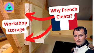 Workshop storage made easy - Everything about French Cleat walls.