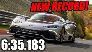 6:35! Mercedes-AMG ONE NÜRBURGRING LAP RECORD!