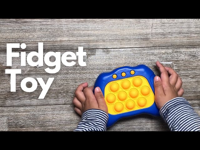 Quick Push Light Up Pop Game  Fidget Toys for Adults and Kids